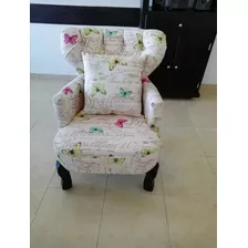 Sillón Puff Lino Niño Niña Envío Gratis 