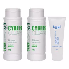 Kit Talco Limpeza Conservação Cyber Skin + Lubrificante 