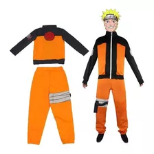 Traje De Disfraz De Naruto Uzumaki Para Niños