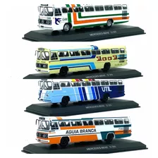 Set 4 Ônibus Monobloco Mercedes Benz O355 1:72 Brclassics