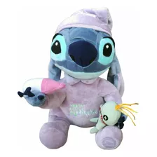 Stitch Pijama Pelúcia Lilo & Stitch Original Disney Sto 30cm