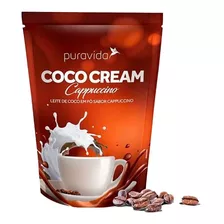 Leite De Coco Em Pó Coco Cream Capuccino Pura Vida 250g