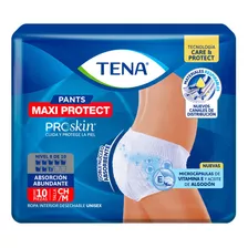 Pañales Para Adultos Tena Pants Maxi Protect 10 Piezas