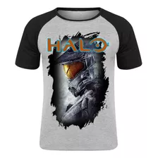 Camiseta Camisa Halo Adulto Infantil Plus Size A