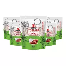 Kit C/5 Hikage Torrada De Tapioca Com Coco Vegana 75gr