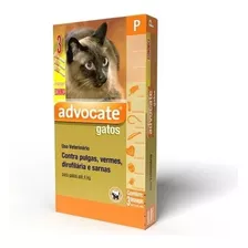 Pipeta Antiparasitária Elanco Advocate Bisnaga Para Gato 4kg