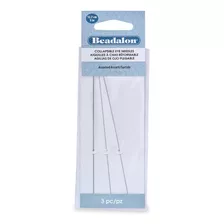 Beadalon - Agujas Plegable Eye 5 Pulgadas 3 Piezas