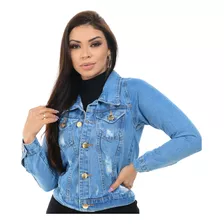 Jaqueta Jeans Feminina Curta Na Promoção Varejo E Atacado 