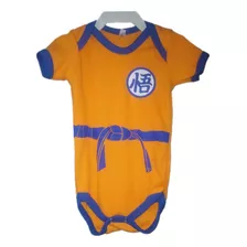 Body Infantil 0 A 12 Meses Goku Dragon Ball Z!!