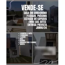 Casa Em Condomínio Fechado. Embú Das Artes Sp