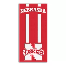 Toalla De Playa Ncaa Nebraska Cornhuskers, 30 X 60 PuLG...