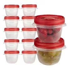 12 Contenedores Rubbermaid Take Along T/rosca 284ml Original