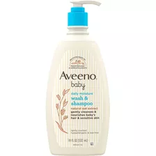 Aveeno Baby Wash & Shampoo 532ml