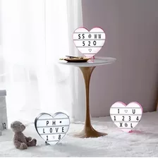 Tablero Led Corazón Decorativo