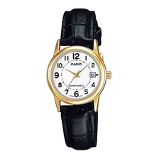 Relógio Feminino Casio Collection Analógico Couro Ou Aço