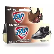 Esponja Brilho Sapatos Bolsas Couro Incolor Zap Clean