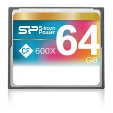 Cartão De Memória Compactflash Silicon Power 64gb 600x Me