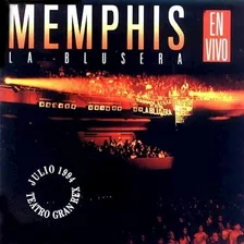 Memphis La Blusera En Vivo Cd Nuevo Original Adrian Otero