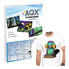 Papel Transfer Telas Claras Aqx A4 X 10hs Ropa Clara + Video