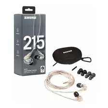 Audifonos Shure Se-215cl Estudio In-ear Se 215 Se215