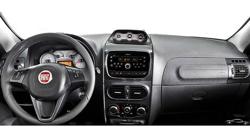 Cubretablero Con Bordado Fiat Strada Adventure Mod 2013-2019 Foto 3