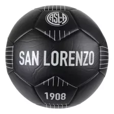 Pelota De Fútbol San Lorenzo Oficial N°5 Drb Black San Lorenzo