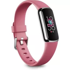 Fitbit Luxe - Pulseira Relógio Fitness - Orchid | Rosa Cor Da Caixa Prateado Cor Da Pulseira Rosa-chiclete Cor Do Bisel Black