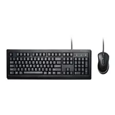 Kit Combo Teclado Mouse Wired Usb Kensington For Life