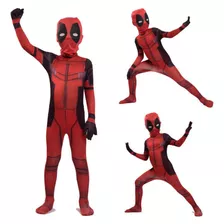 Fantasia Deadpool Filme Infantil Crianças Wolverine Traje