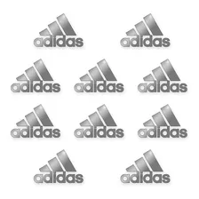 10 Apliques Patch Emblema Logo adidas Termocolante Refletivo