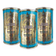 3 Lata Azeite Oliva Laur Org Ext Virgem Arg Nº1 Mundo 500ml