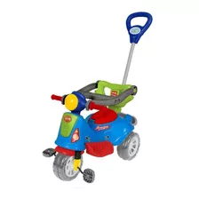 Triciclo Infantil Empurrador Carrinho Passeio Criança Pedal