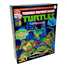 Puzzle Rompecabezas 3d Tortugas Ninja 150 Piezas