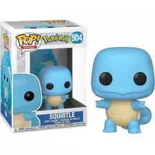 Funko Pop! Pokemon: Squirtle #504 - Original + Brinde