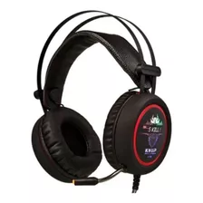 Fone De Ouvido Over-ear Gamer Kp-401 Com Luz Led