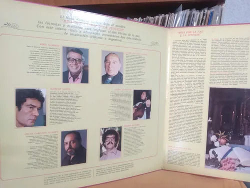 Ariel Ramírez - Misa por la paz y la justicia - vinilo 1981