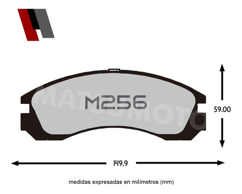 Pastillas De Freno Mitsubishi Montero Sport 1991 - 2004 Foto 3