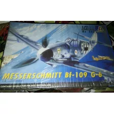 Avión Caza Italeri Messerschmitt Bf 109 G-6 - Escala 1:72
