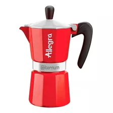 Cafetera Moka Italiana Bialetti Allegra Original (6 Tazas)