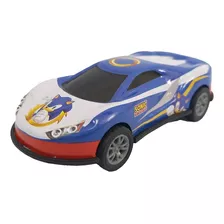 Carrinho Mini Veículos De Metal Sonic The Hedgehog Candide