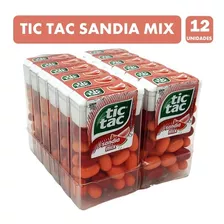 Tic Tac Sandia Mix (display Con 12 Unidades)