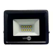 Refletor Led 10w Amarelo Bivolt Ip66 Para Jardim 3000k