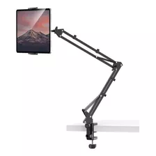 Suporte Tablet Microfone Cama Mesa Braço Articulado iPad 