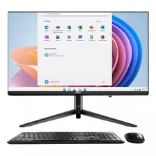 All In One Desktop Pc Escritório 23,8pol Intel Celeron N5095