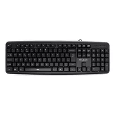 Teclado Mox Mo-kb110 Qwerty Português Brasil Cor Preto