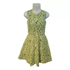 Vestido Encaje Marca Bebe Talla Xxs Usado