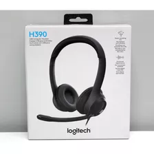 Audífonos Logitech H390 Usb Control Volumen Micrófono Pc