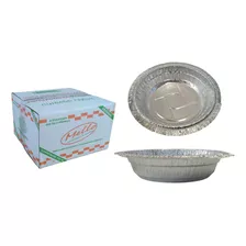 Embalagem Marmitex Alumínio Prato M8 Mello C/tampa 100 Unid