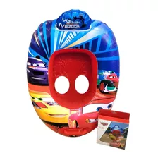 Bote Inflable Bebé - Disney Pixar - Cars - Vamos A Jugar Color Azul