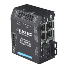 Switch Industrial Black Box Fibra, Lbh240a-h-sc